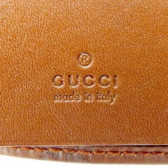 GUCCI Key holder Brown gold Women 138093 Authentic secondhand - Picture 5 of 7